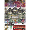 Gibsons Christmas in London 3x500 Gift Multi-box Shoppers in the Snow the Poster