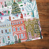 Gibsons Christmas in London 3x500 Gift Multi-box Winter in Notting Hill made up detail on Wooden Table