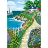 Gibsons Call of the Coast 3x500 Multi-box Gift Set Jigsaw Puzzles, the Poster of Cliffside Cottage 