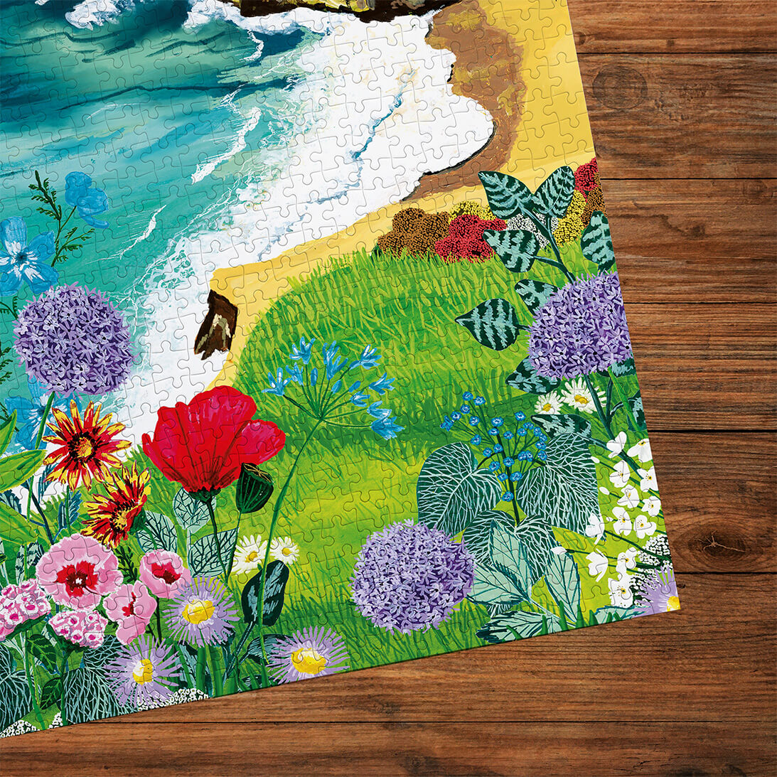 Gibsons Call of the Coast 3x500 Multi-box Gift Set Jigsaw Puzzles Coastal Cove made up detail