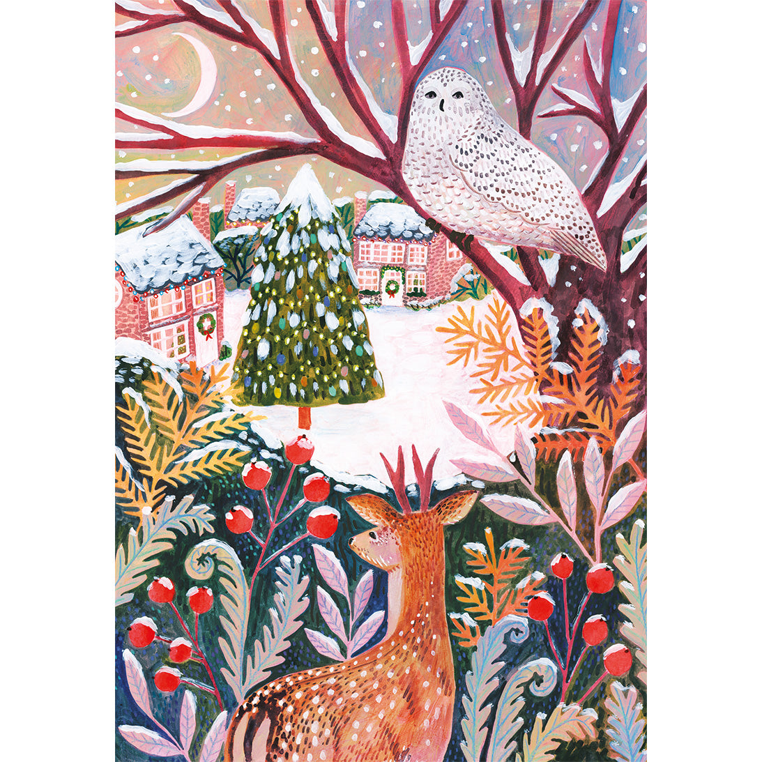 Gibsons Frosty Fauna 3x500 Gift Set Perfect Jigsaw Puzzles Winter Watchers