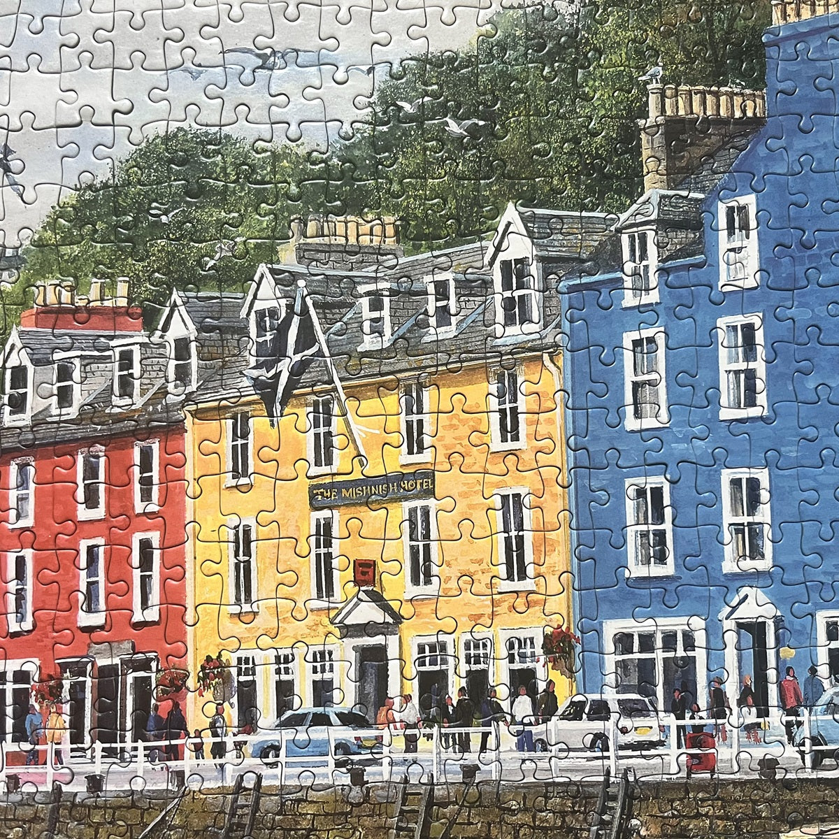 Tobermory 1000 piece jigsaw puzzle for adults from Gibsons