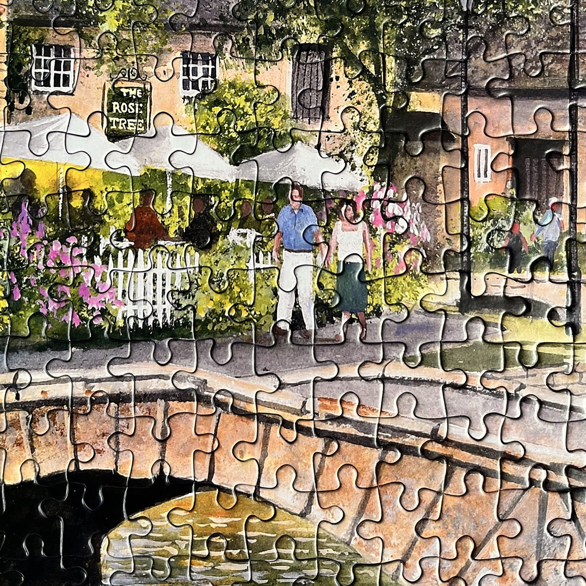 Bourton on the Water 1000 piece jigsaw puzzle for adults from Gibsons