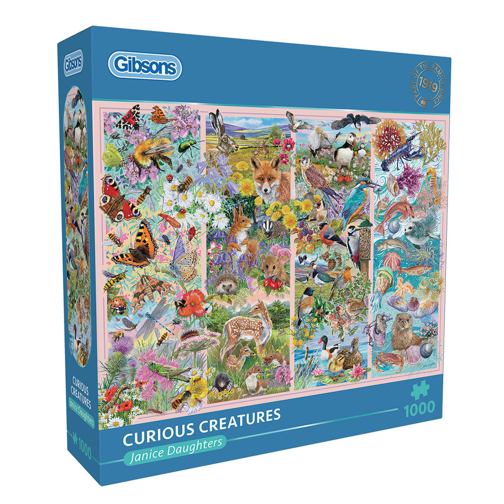 janice daughters curious creatures gibsons jigsaw puzzle 
