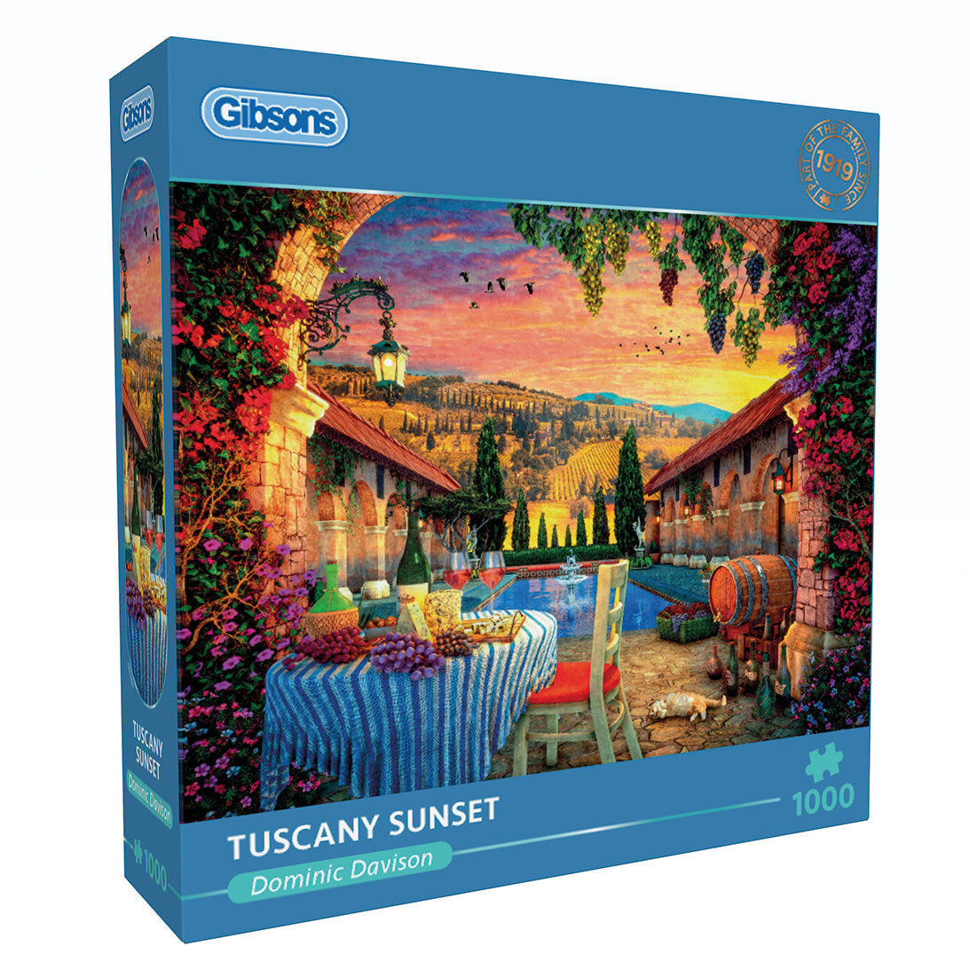 G6386 TuscanySunset 1000 piece puzzle