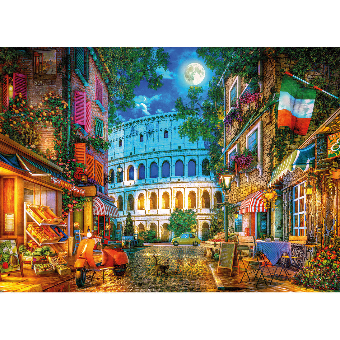 The Colosseum by Moonlight 1000 piece puzzle