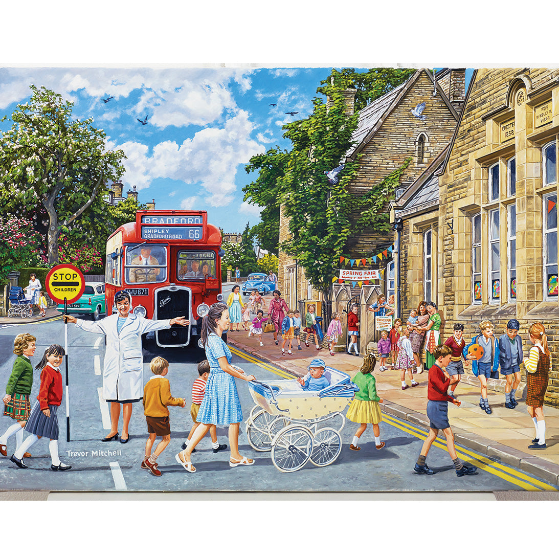 The Lollipop Lady 1000 Piece Jigsaw Puzzle