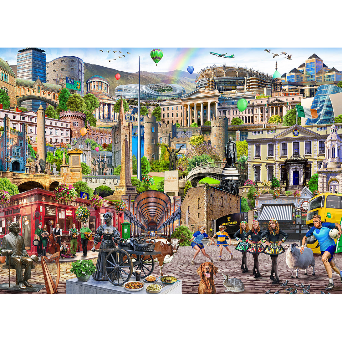 Dublin calling 1000 piece puzzle jigsaw