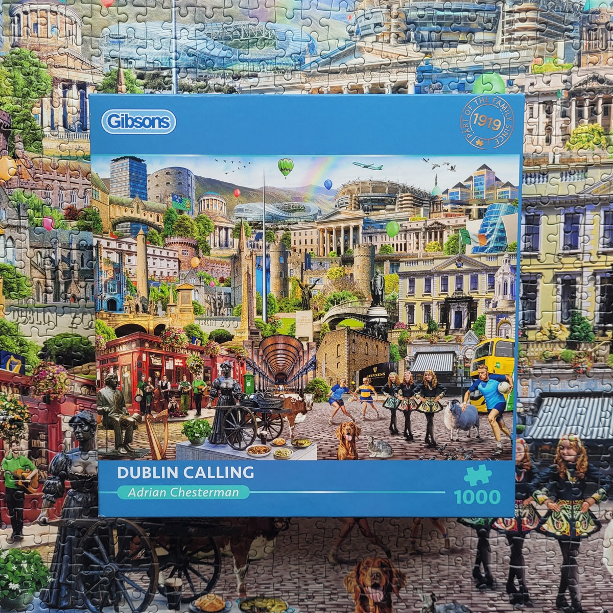 Dublin calling 1000 piece puzzle jigsaw