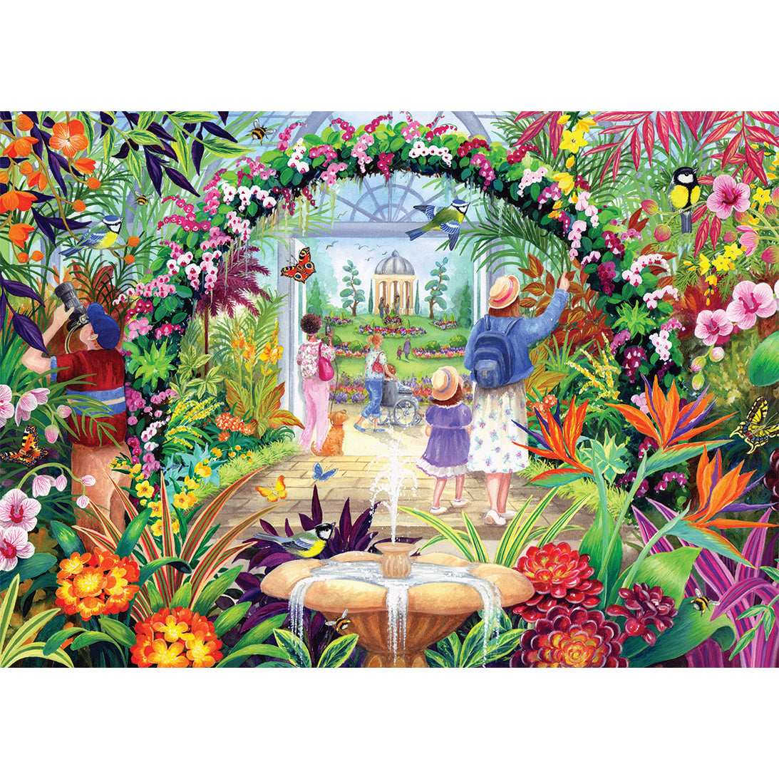 Botanical Blooms 1000 piece puzzle