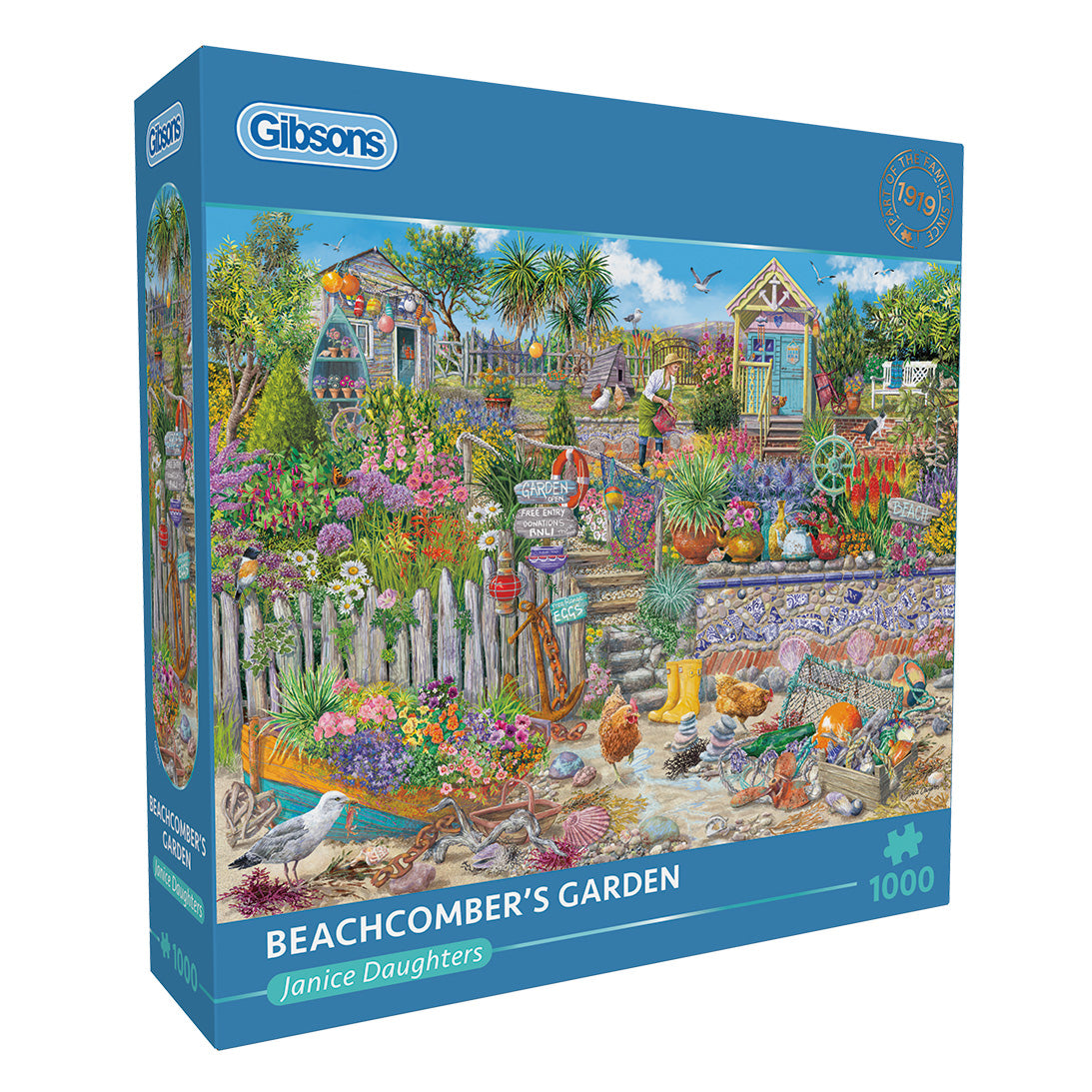 Beachcomber's Garden 1000 piece jigsaw puzzle