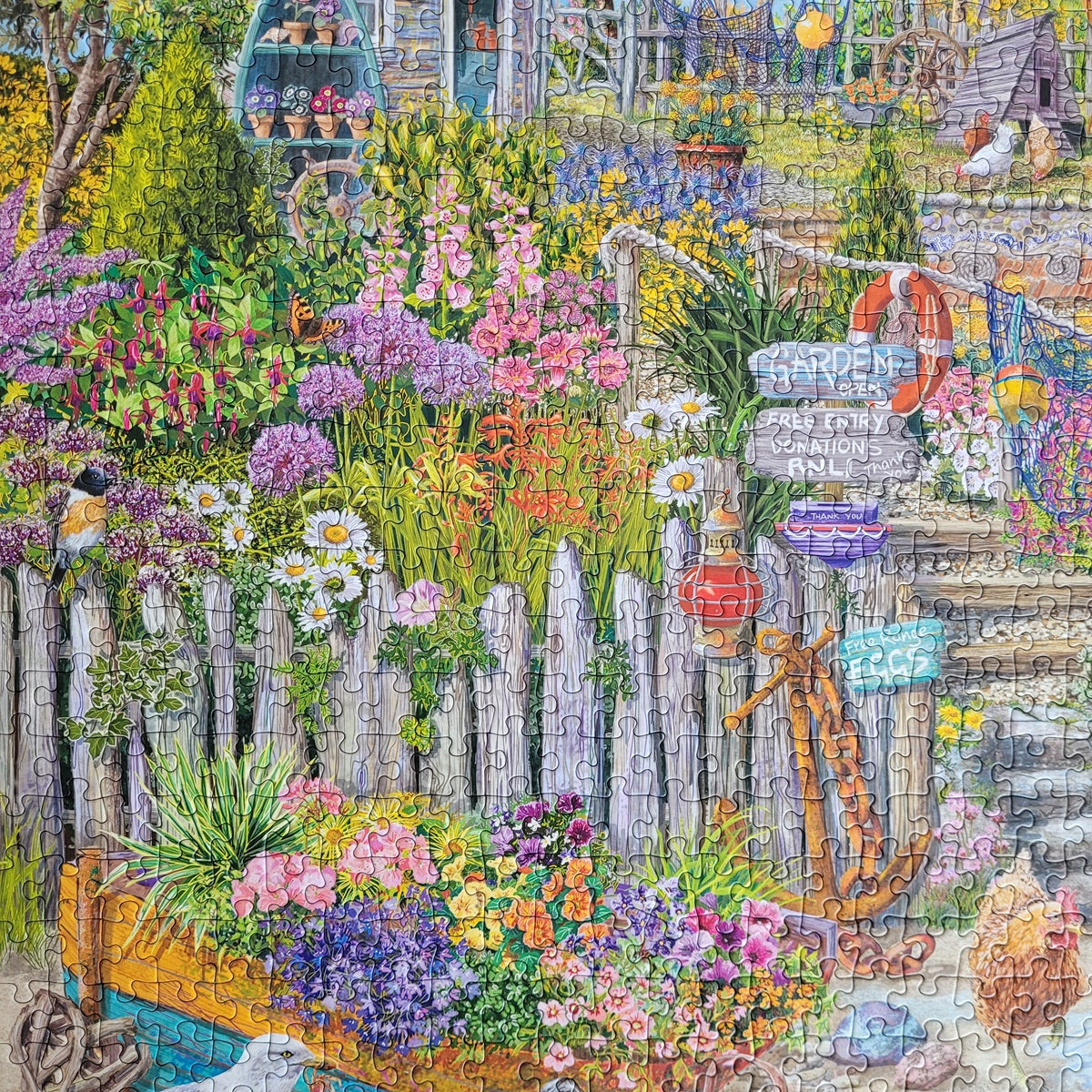 Beachcomber's Garden 1000 piece jigsaw puzzle