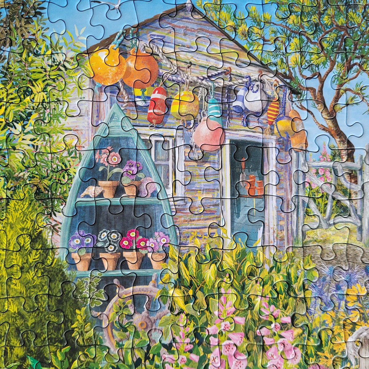 Beachcomber's Garden 1000 piece jigsaw puzzle