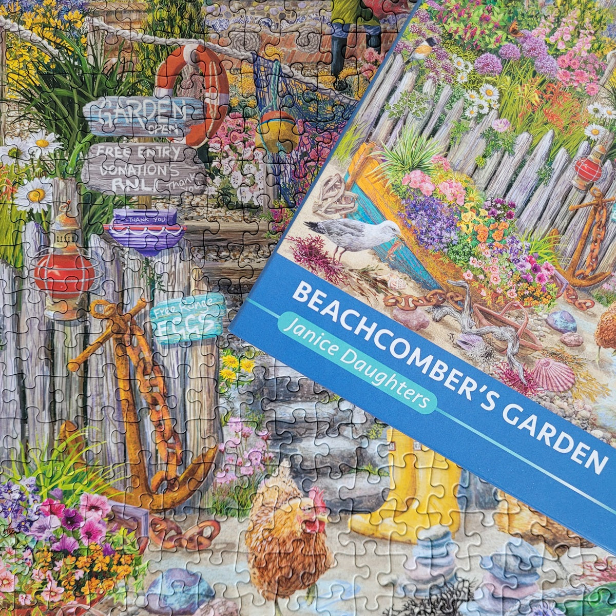 Beachcomber's Garden 1000 piece jigsaw puzzle