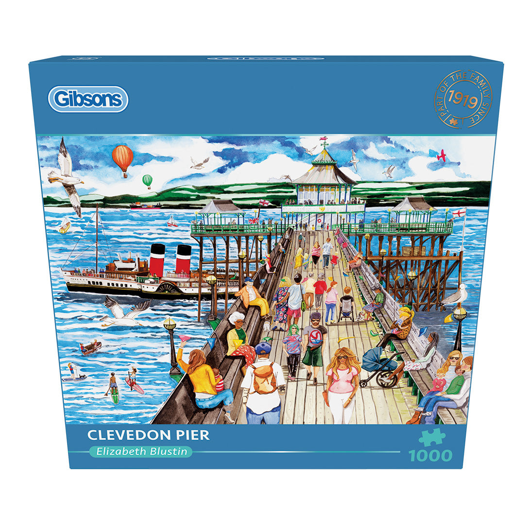 Clevedon Pier 1000 Piece Jigsaw Puzzle