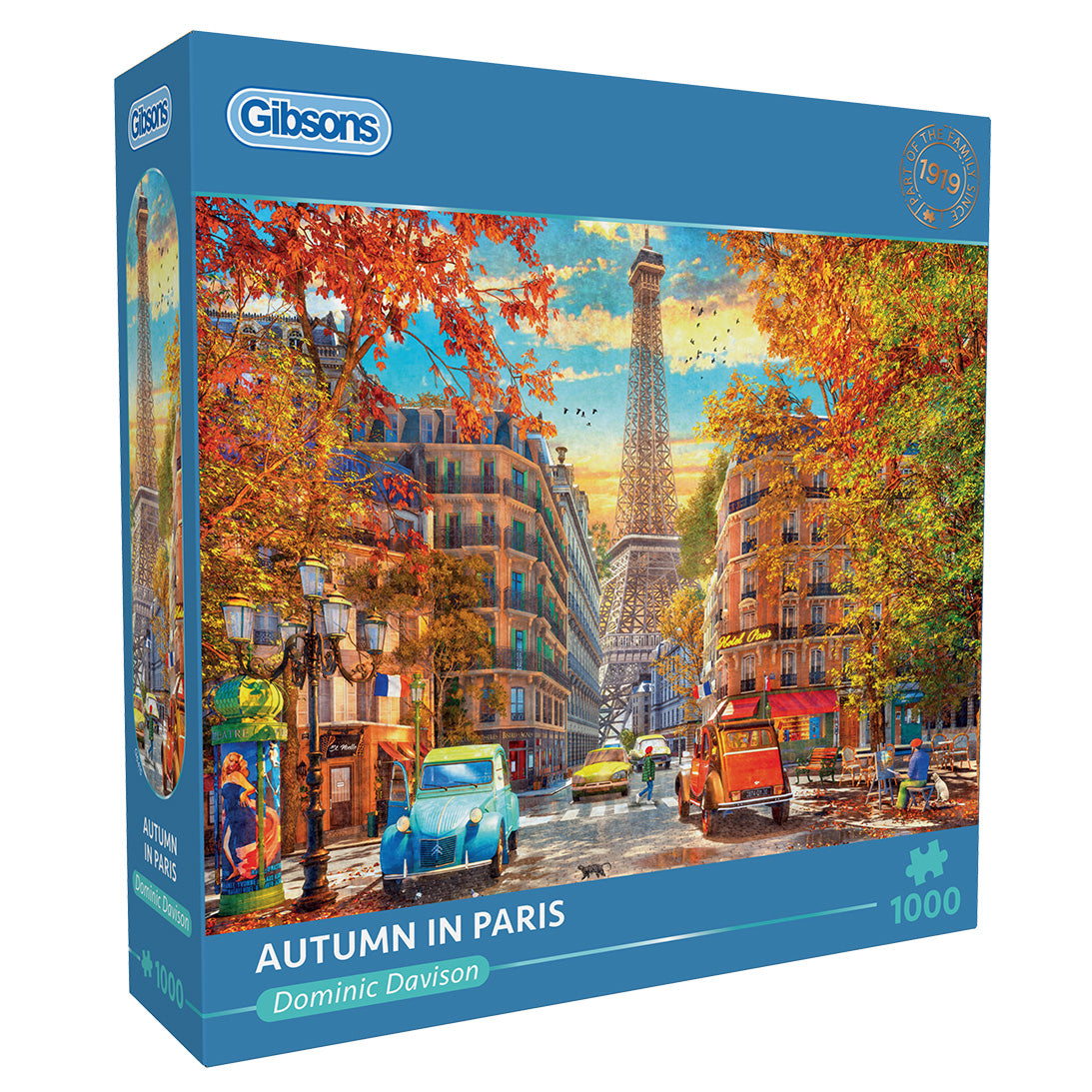 Autumn in Paris 1000 Piece Jigsaw Puzzle Gibsons