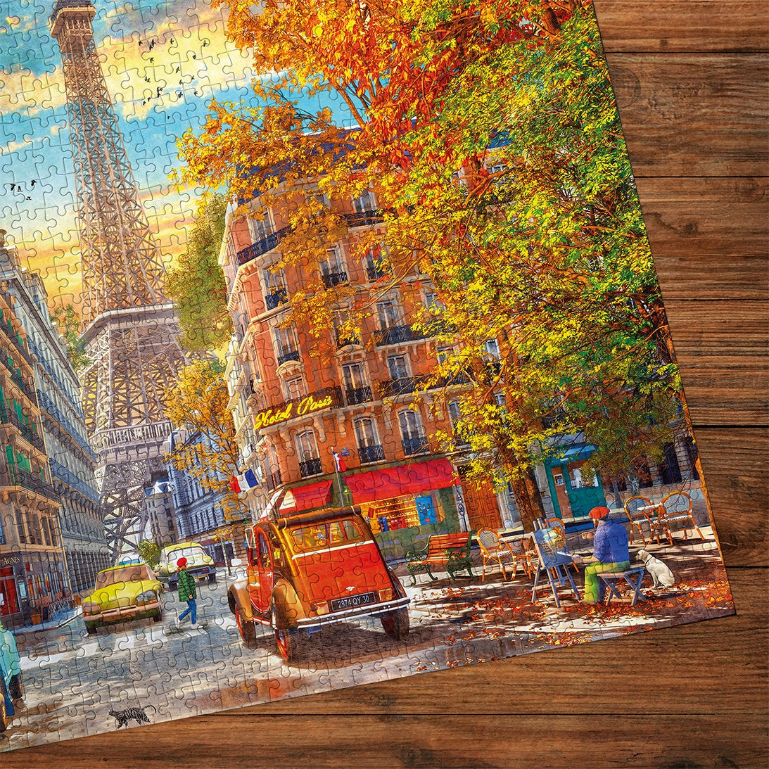 Autumn in Paris 1000 Piece Jigsaw Puzzle Gibsons