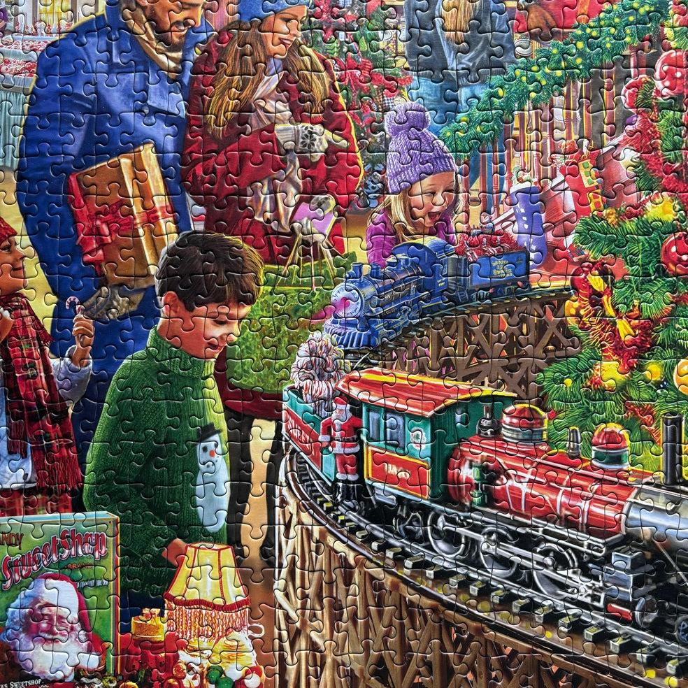 Santa's Sweetshop 1000 Piece Jigsaw Puzzle Gibsons
