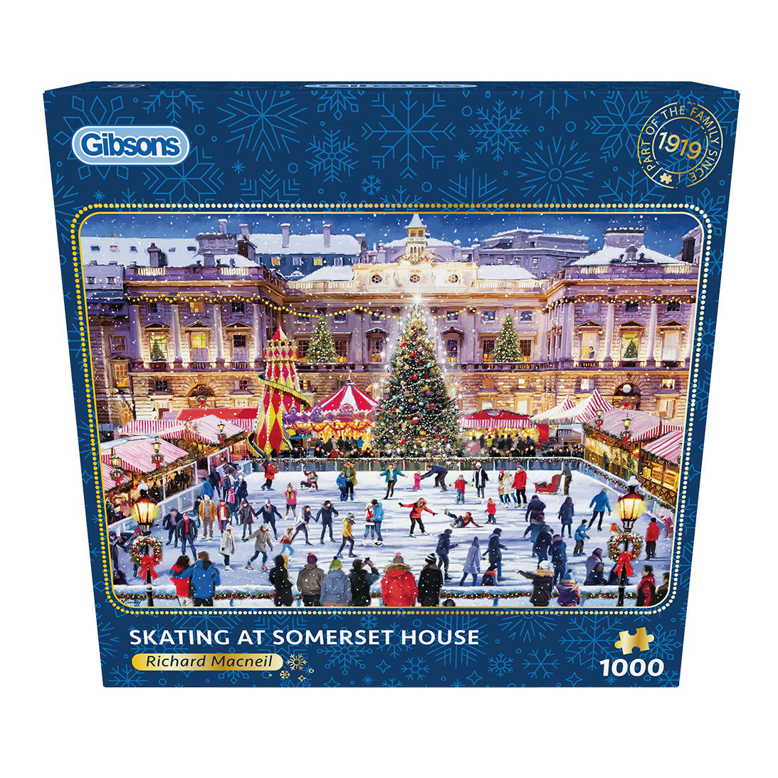 Skating at Somerset House 1000 Piece Jigsaw Puzzle Gibsons