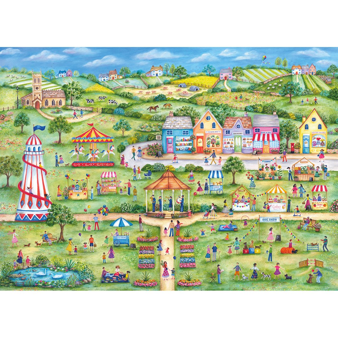 Gibsons Celebrating Summer 1000 Piece Jigsaw Puzzle stunning poster