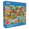 Gibsons The Japanese Garden 1000 Piece Jigsaw Puzzle in blue retail box