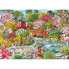 Gibsons The Japanese Garden 1000 Piece Jigsaw Puzzle beautiful poster