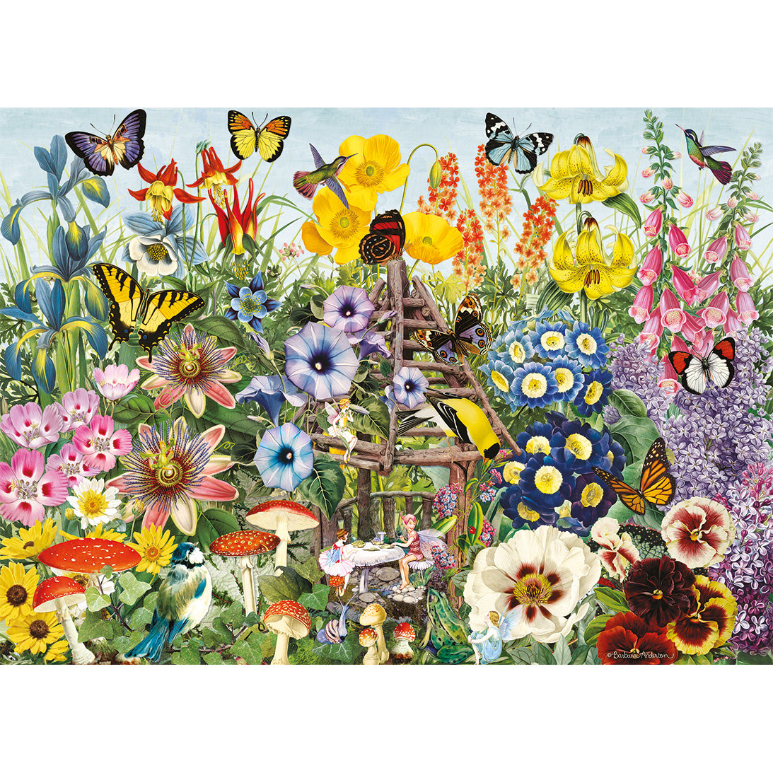 Gibsons Fairy Garden 1000 Piece Jigsaw Puzzle gorgeous poster