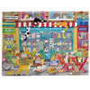 Gibsons Moggies & Kittens 1000 Piece Jigsaw Puzzle made up on white background