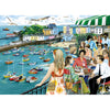 Dining at Tenby 1000 Piece Jigsaw Puzzle by Gibsons beautiful poster