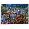 Gibsons Farmer Christmas 1000 Piece Jigsaw Puzzle for Adults made up on white background