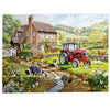 Gibsons Macneil Farm 1000 Piece Jigsaw Puzzle made up with white background