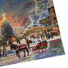 Gibsons The Christmas Festival 1000 piece jigsaw puzzle for adults made up detail on white background