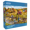 Gibsons Happy Harvest 1000 piece jigsaw puzzles for Adults in blue retail box