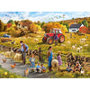 Gibsons Happy Harvest 1000 piece jigsaw puzzles for Adults the Poster