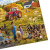 Gibsons Happy Harvest 1000 piece jigsaw puzzles for Adults made up detail on white background