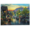 Gibsons Grasmere by Twilight 1000 Piece Jigsaw Puzzle for Adults made on white background