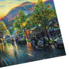 Gibsons Grasmere by Twilight 1000 Piece Jigsaw Puzzle for Adults made detail on white background