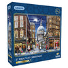 Gibsons St Paul's at Christmas 1000 piece jigsaw puzzle for adults in blue retail box