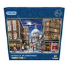 Gibsons St Paul's at Christmas 1000 piece jigsaw puzzle for adults in blue retail box front view