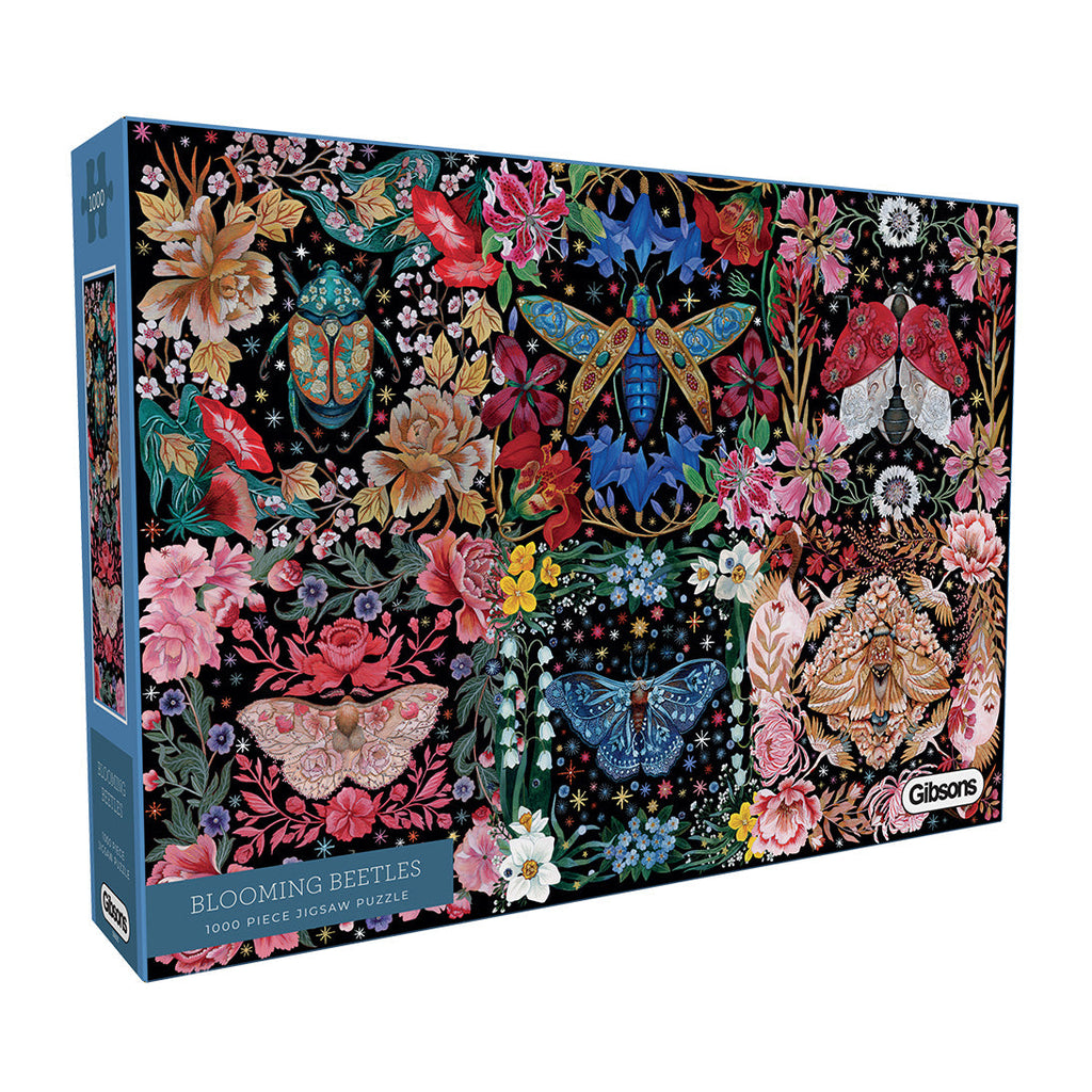 Blooming Beetles 1000 Piece Jigsaw Puzzle Gibsons in retail box