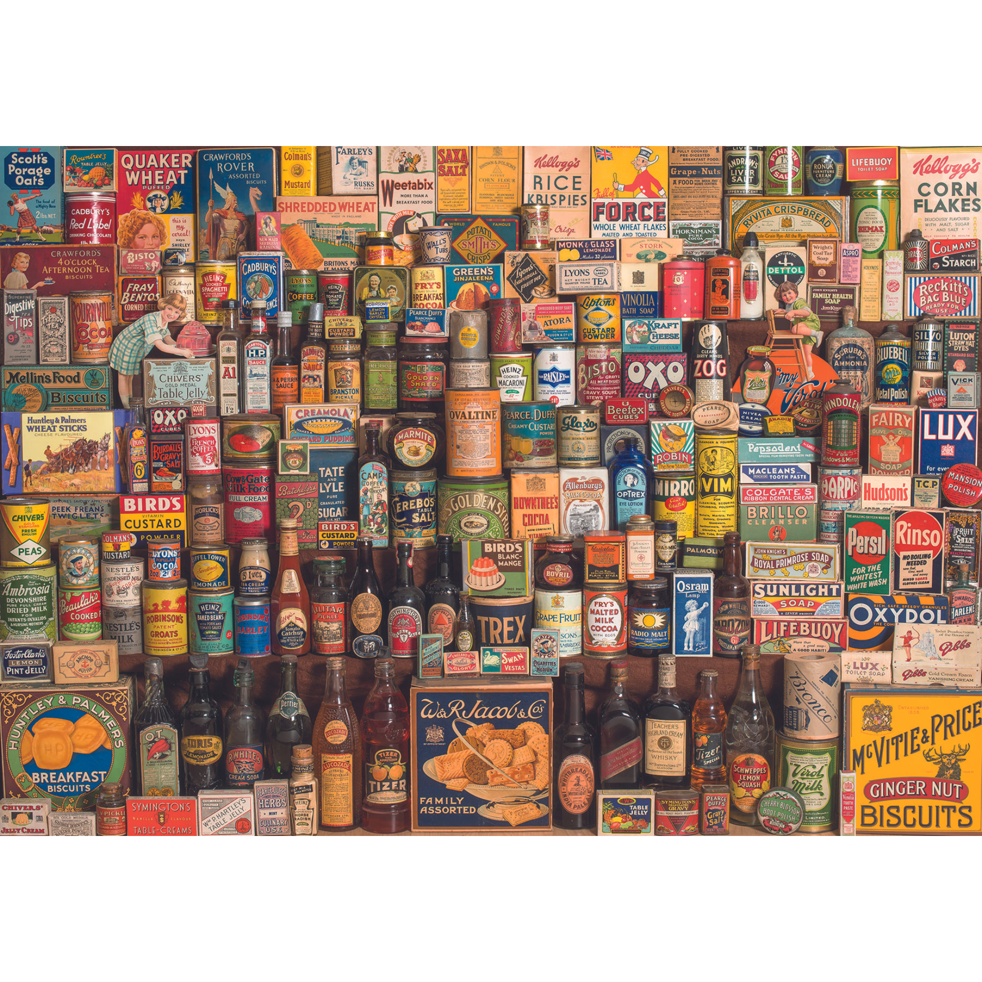 The Brands that Built Britain 1000 piece jigsaw puzzle for Adults