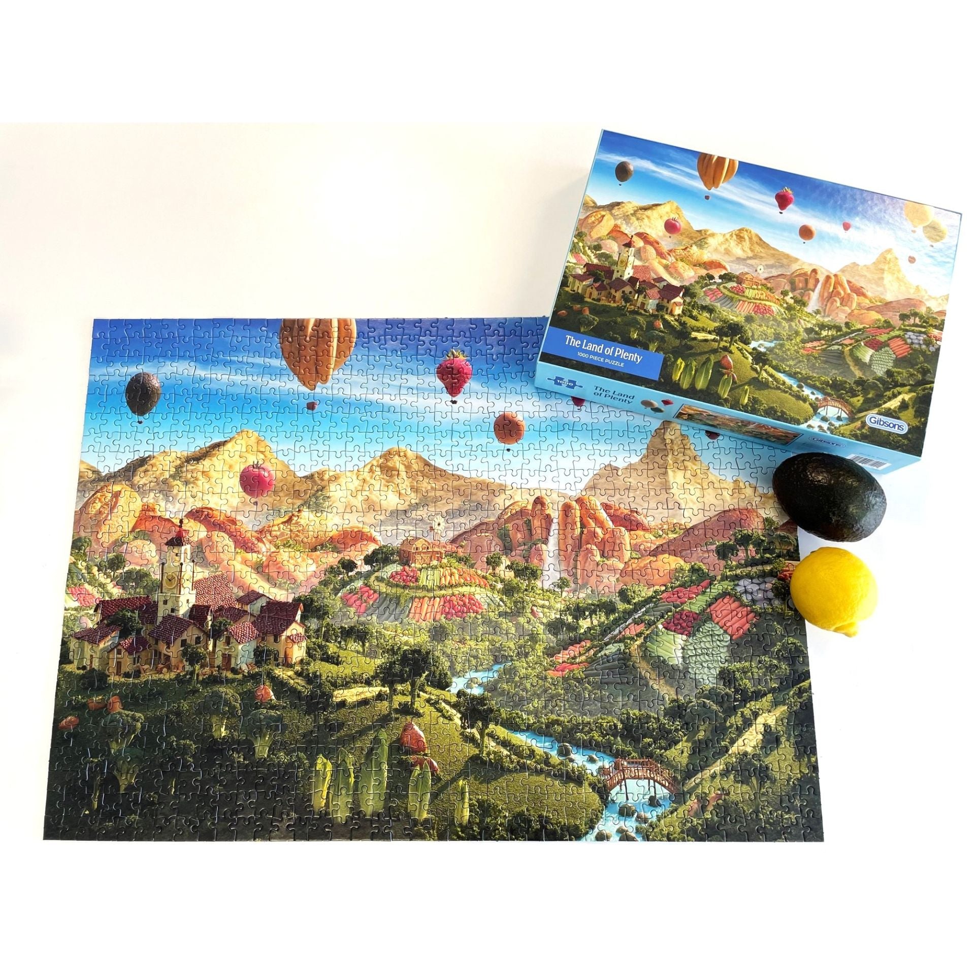 G7129 The Land of Plenty 1000 pieces jigsaw puzzle