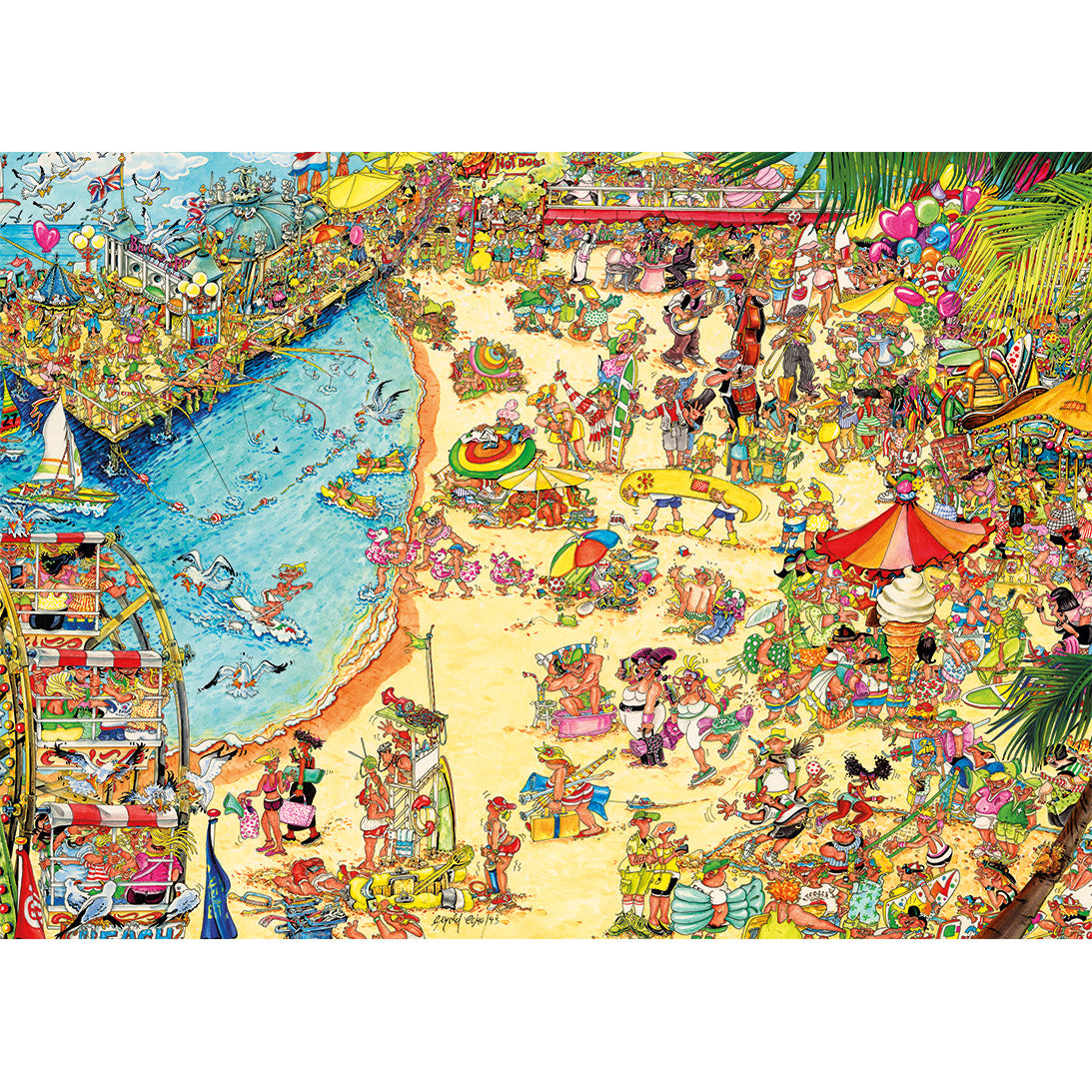 Seaside Shenanigans 1000 Piece Jokesaws