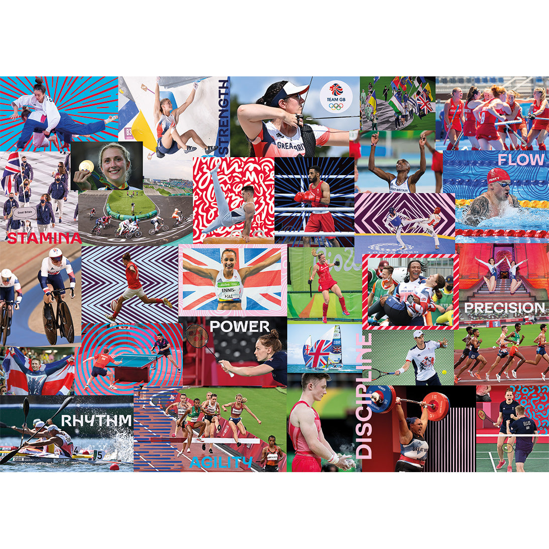 Team GB Winning Memories 1000 Piece Puzzle