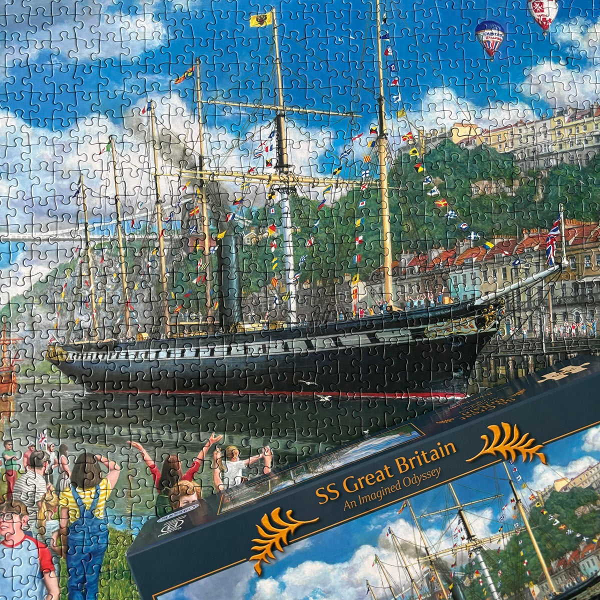 SS Great Britain An Imagined Odyssey 1000 Piece Puzzle Gibsons