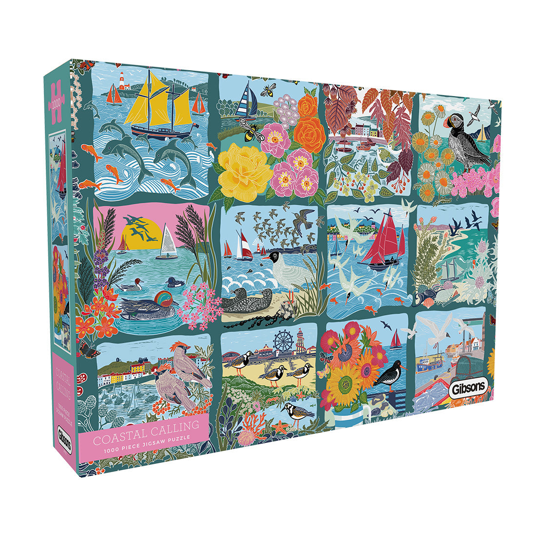 Coastal Calling 1000 Piece Jigsaw Puzzle by Gibsons in Special retail box