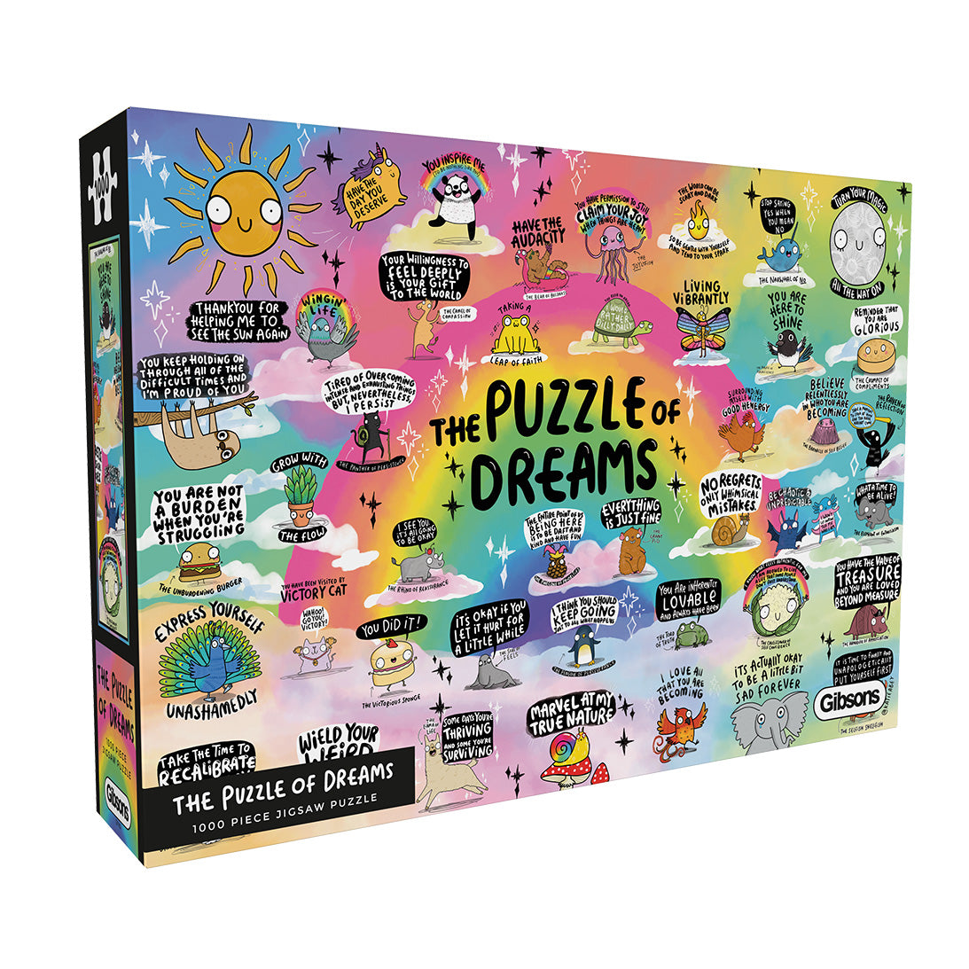 The Puzzle of Dreams 1000 Piece Jigsaw Puzzle by Gibsons in Special retail box