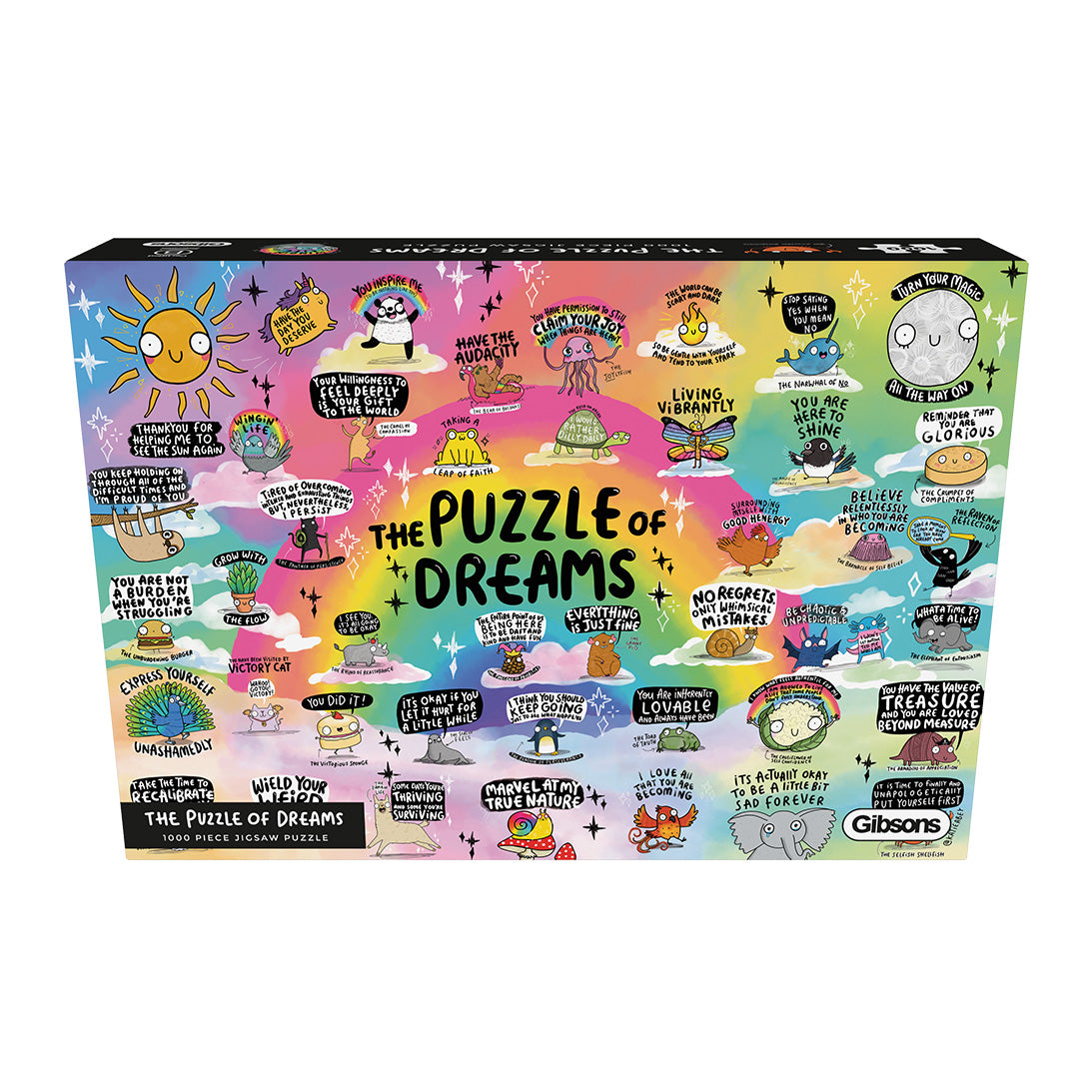 The Puzzle of Dreams 1000 Piece Jigsaw Puzzle by Gibsons in Special retail box in front view