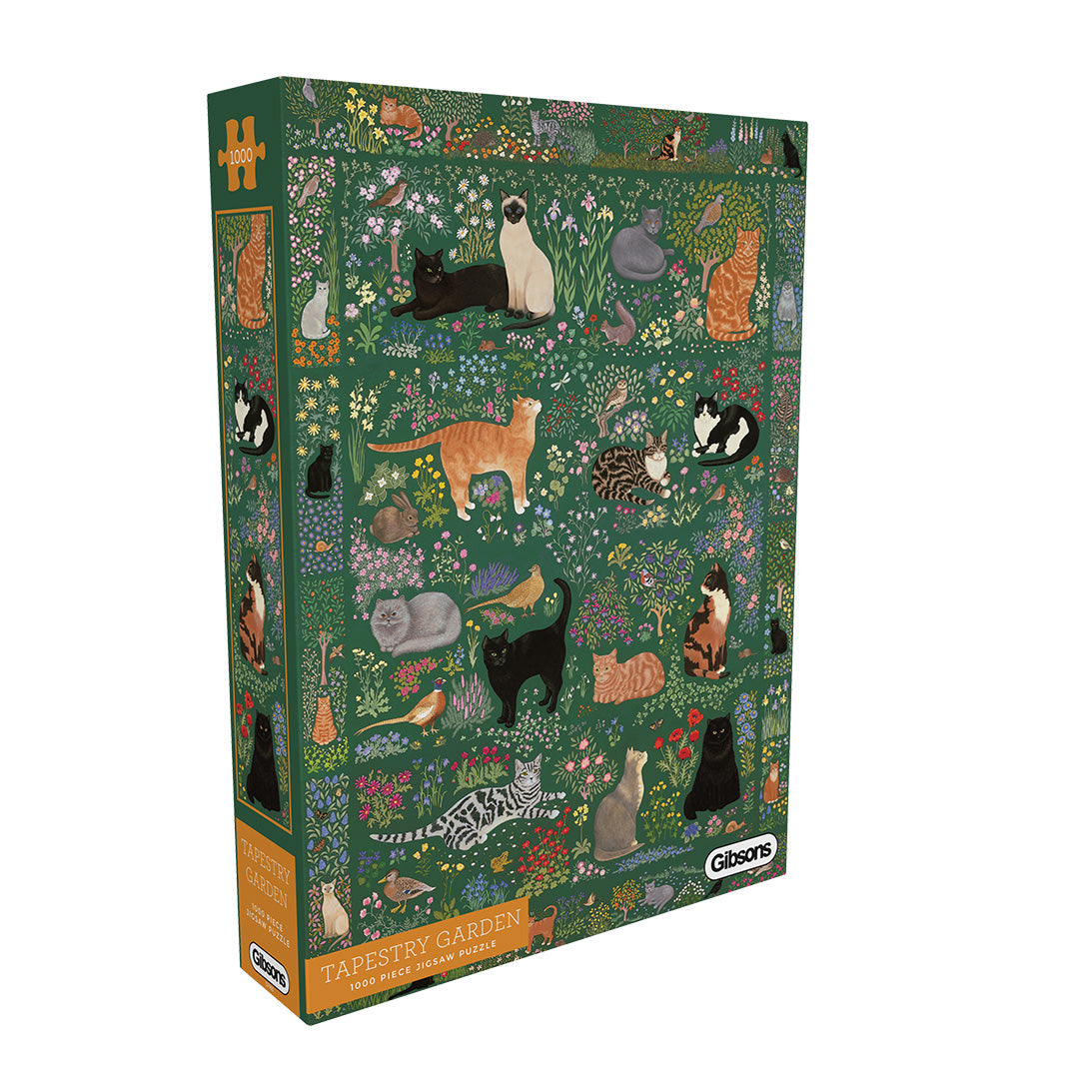 Tapestry Garden 1000 Piece Jigsaw Puzzle by Gibsons in Special retail box