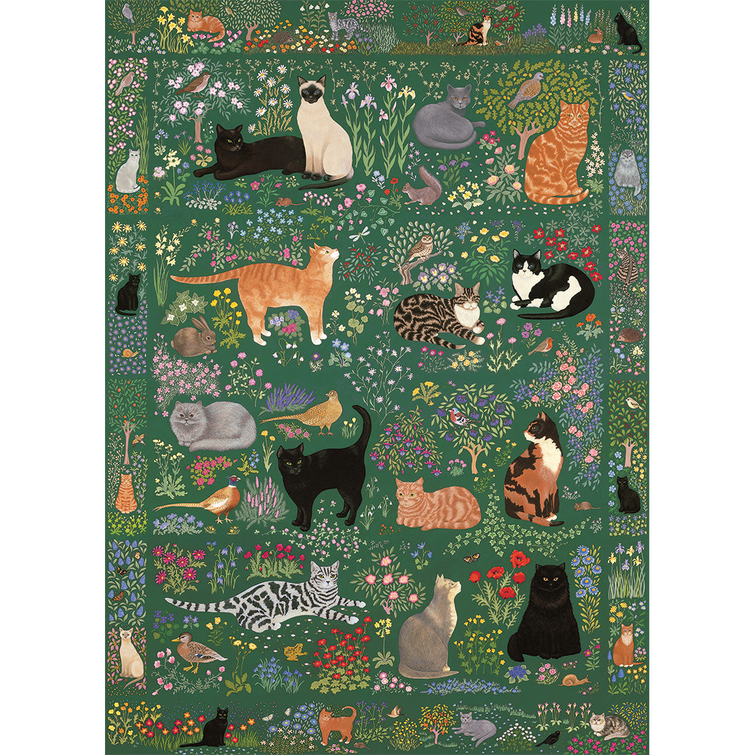 Tapestry Garden 1000 Piece Jigsaw Puzzle by Gibsons beautiful poster